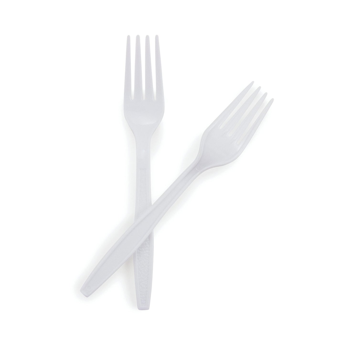FORK, PLASTIC HVY WGHT WHT