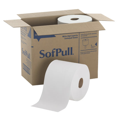 TOWEL, PAPER SOFTPULL LG WHT 1PLY
