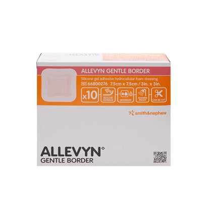 DRESSING, ALLEVYN GENTLE BRDR3"X3"
