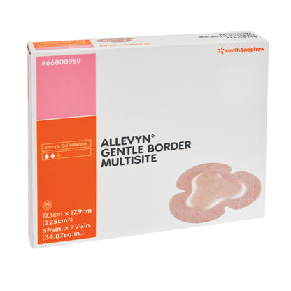 DRESSING, GENTLE BRDR ALLEVYN6 3/4X7 1/16