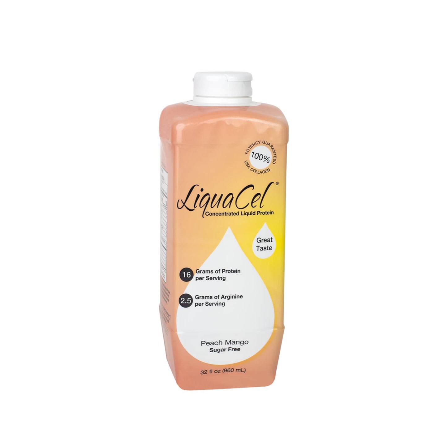 LIQUACEL, PEACH MANGO 32 OZ