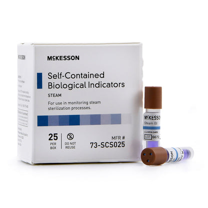INDICATOR, BIOLOGICAL STEAM SLF-CONTAIN