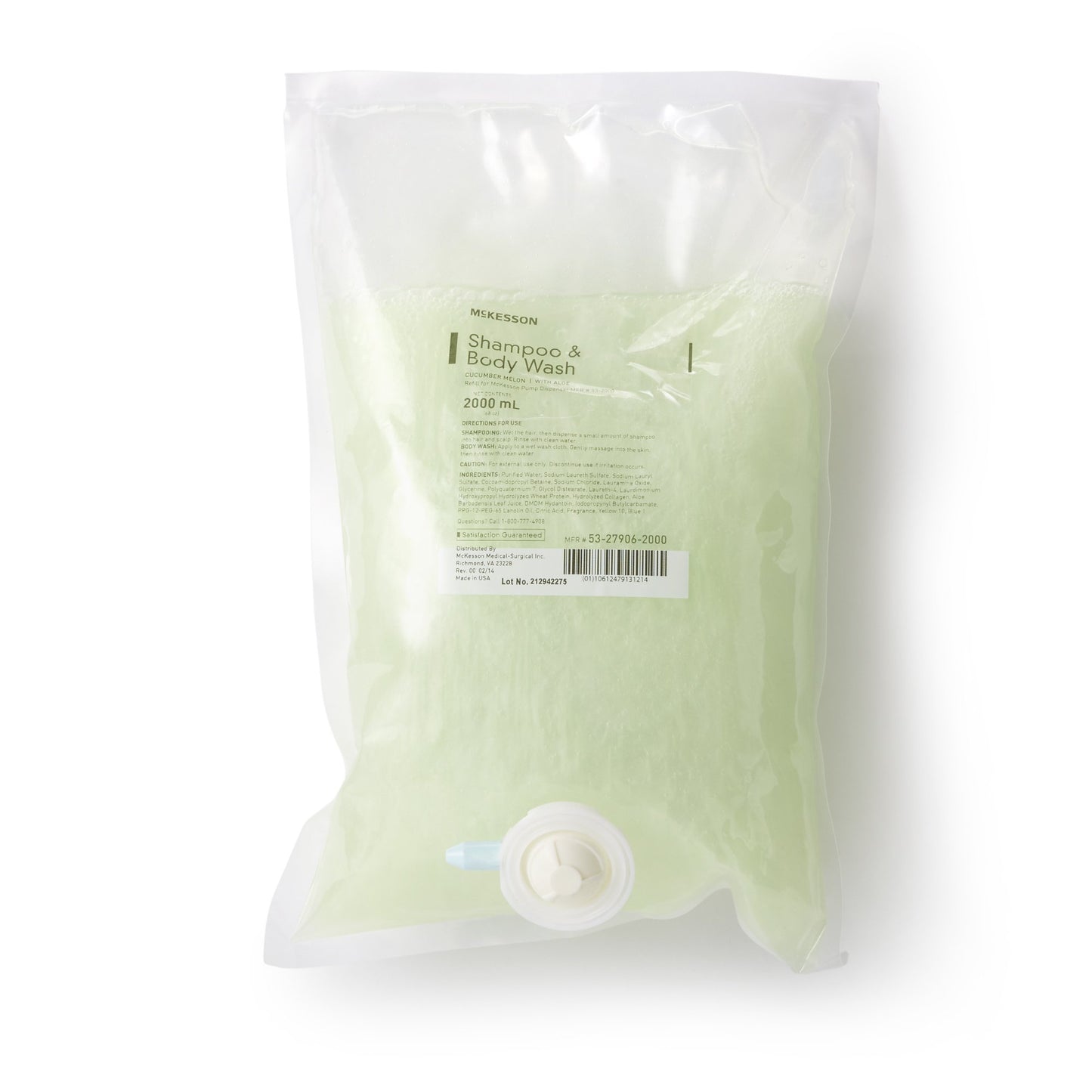 SHAMPOO, HAIR/BODY COND CUCUMDISC 2000ML