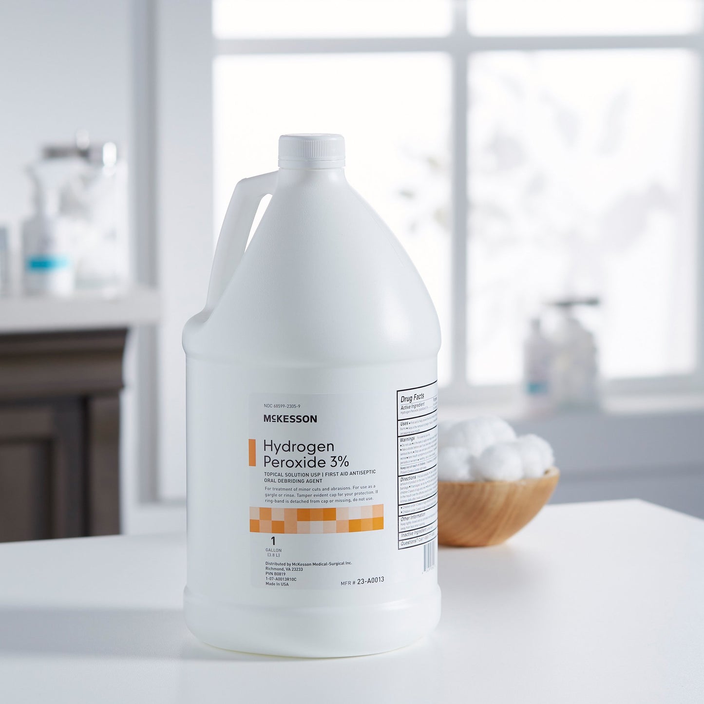 HYDROGEN PEROXIDE, 3% USP GALLON MGM23