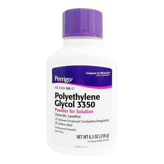 POLYETHYLENE GLYCOL, PDR 17GM8.3OZ