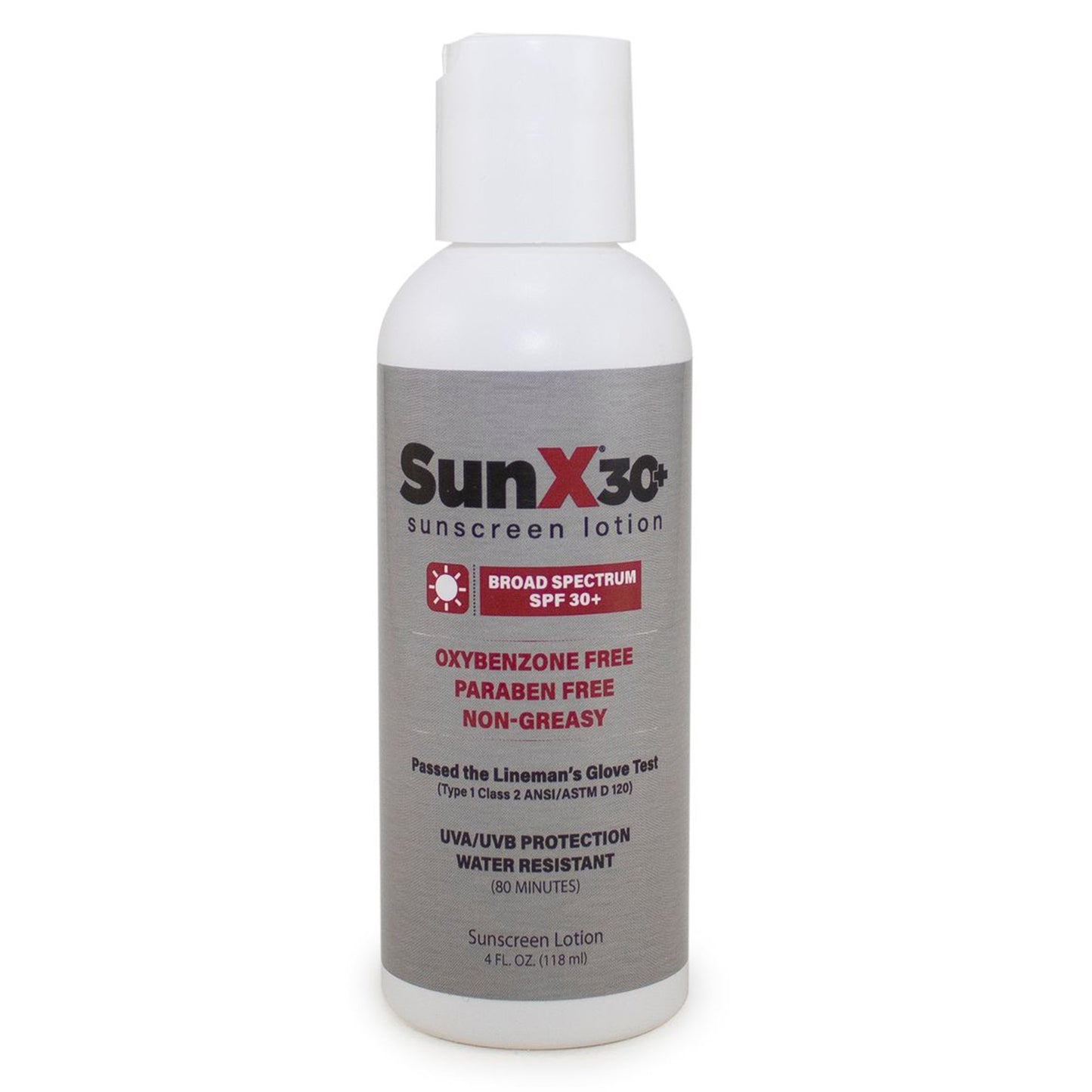 SUNSCREEN, SUN X SPF30+ 4OZ