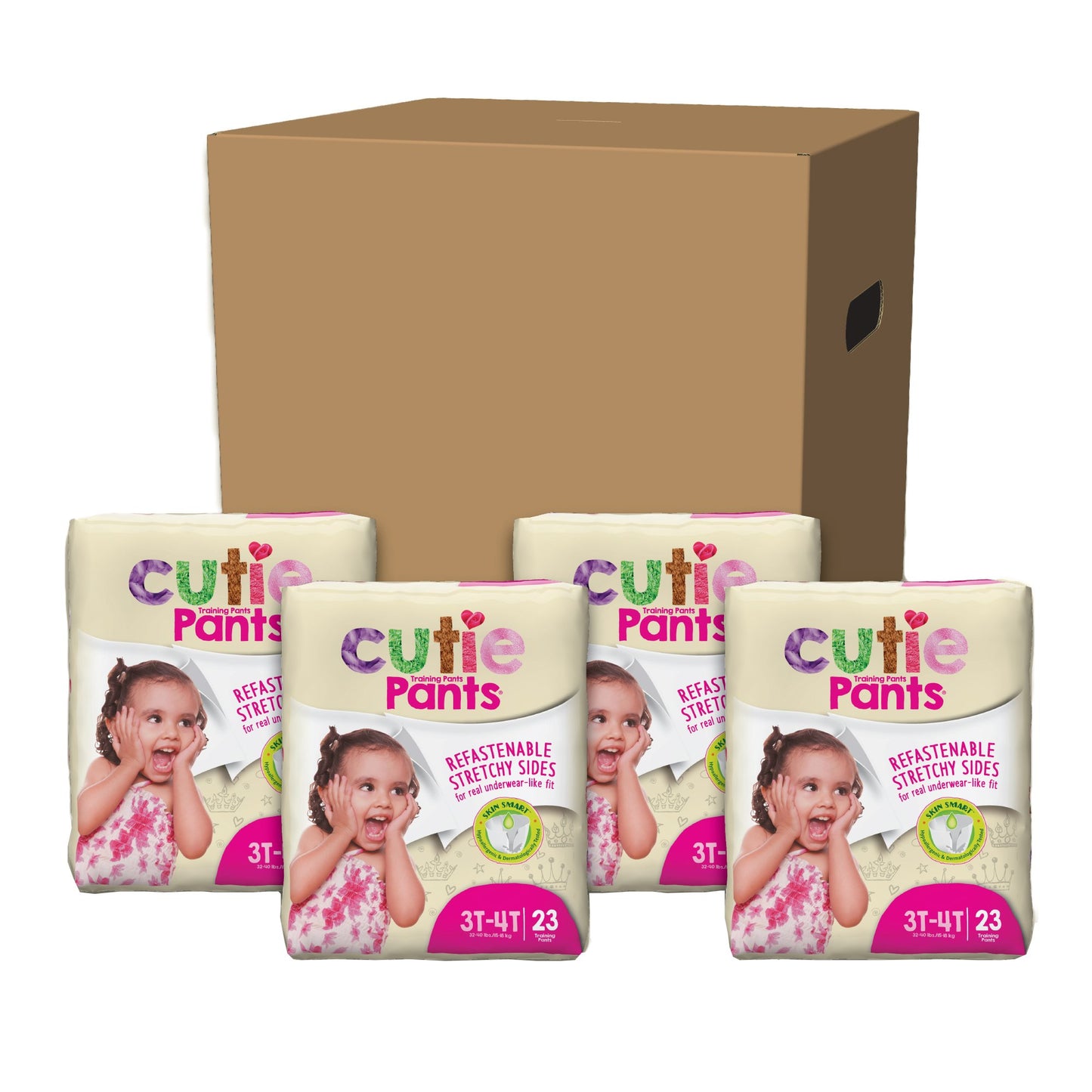 PANTS, TRAINING CUTIE GIRLS 3T-4T