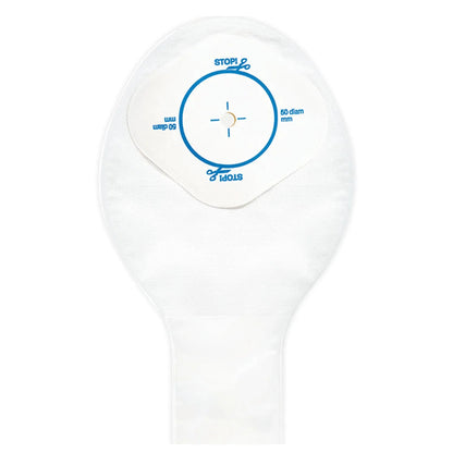 POUCH, OSTOMY TRANSP DRAIN 6"