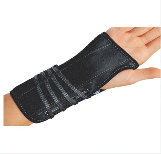WRIST SUPPORT, LACE-UP RT MED7" DJORTH
