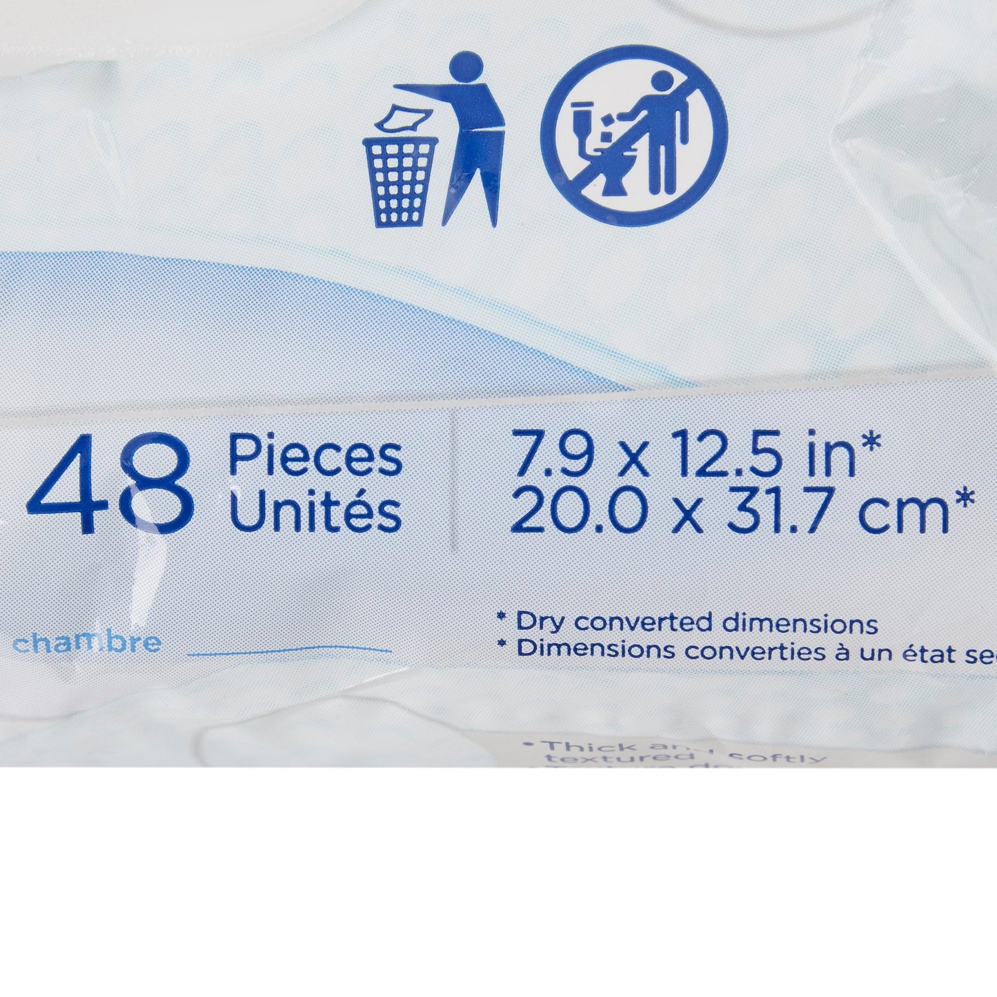 WASHCLOTH, WET ULTRA TENA UNSCNTD DISP