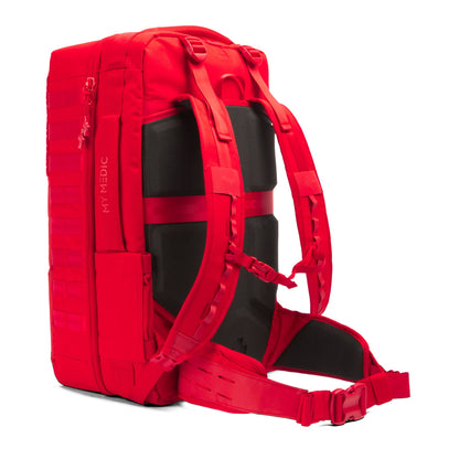 FIRST AID KIT, MEDIC PRO 550PCNYLON BAG RED 21X13X13"