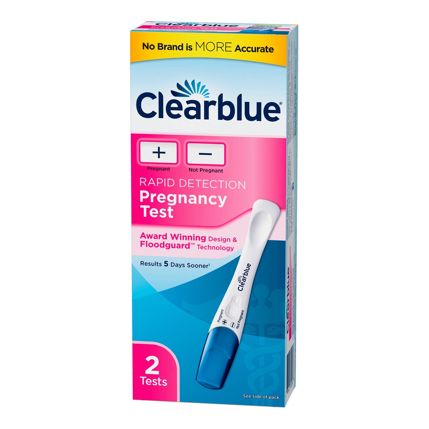 PREGNANCY TEST, CLEARBLUE RAPID DETECTION