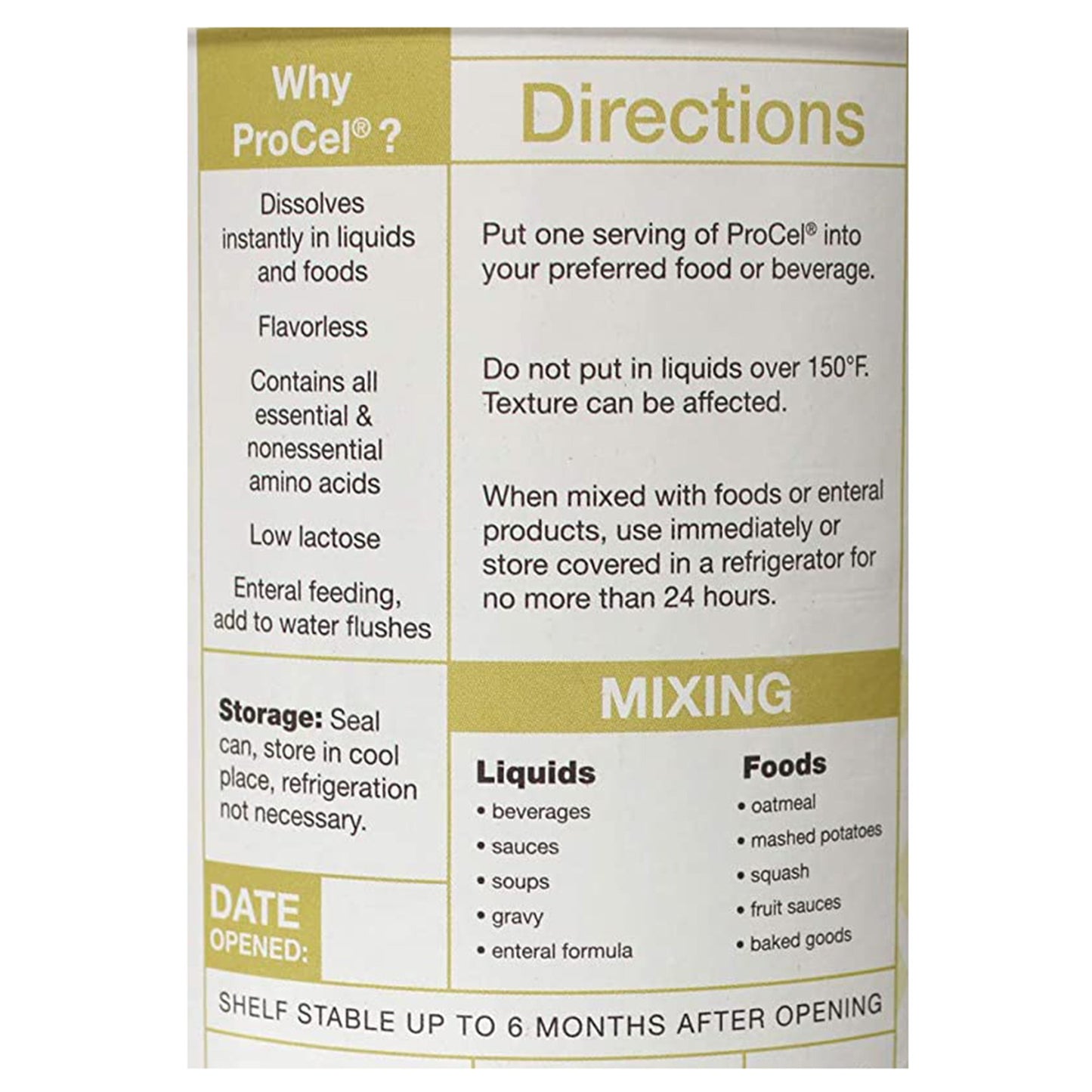 SUPPLEMENT, PROCELWHEY PROTEIN10OZ