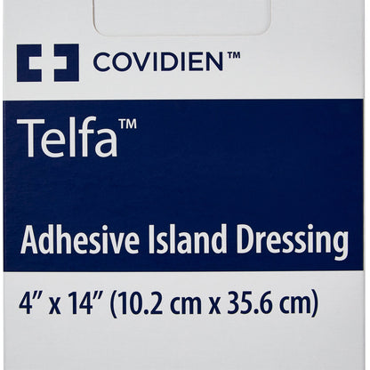 DRESSING, TELFA ISLAND 4"X14"