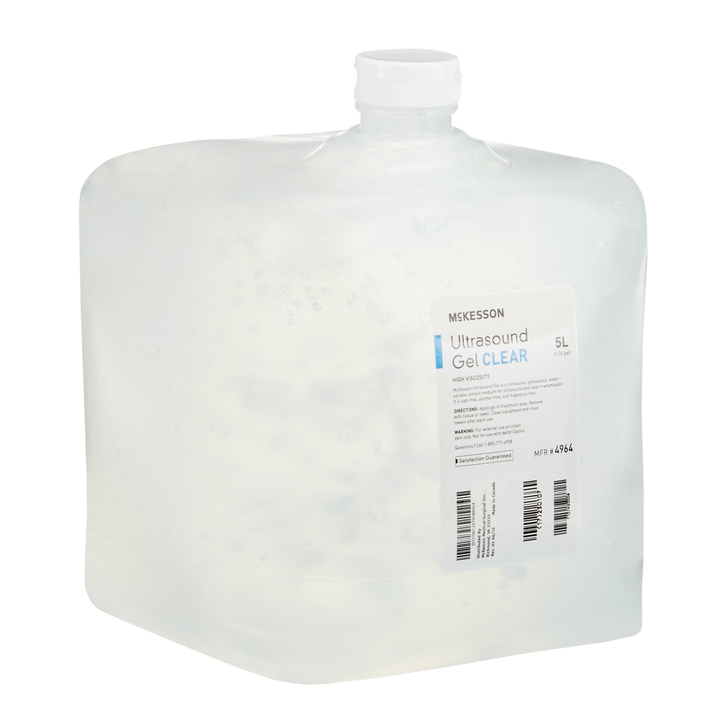 GEL, ULTRASOUND CLR 5L