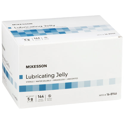LUBRICATING JELLY, STR FOIL PKT 5GRAM