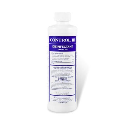 DISINFECTANT, CONTROL III CONC16OZ
