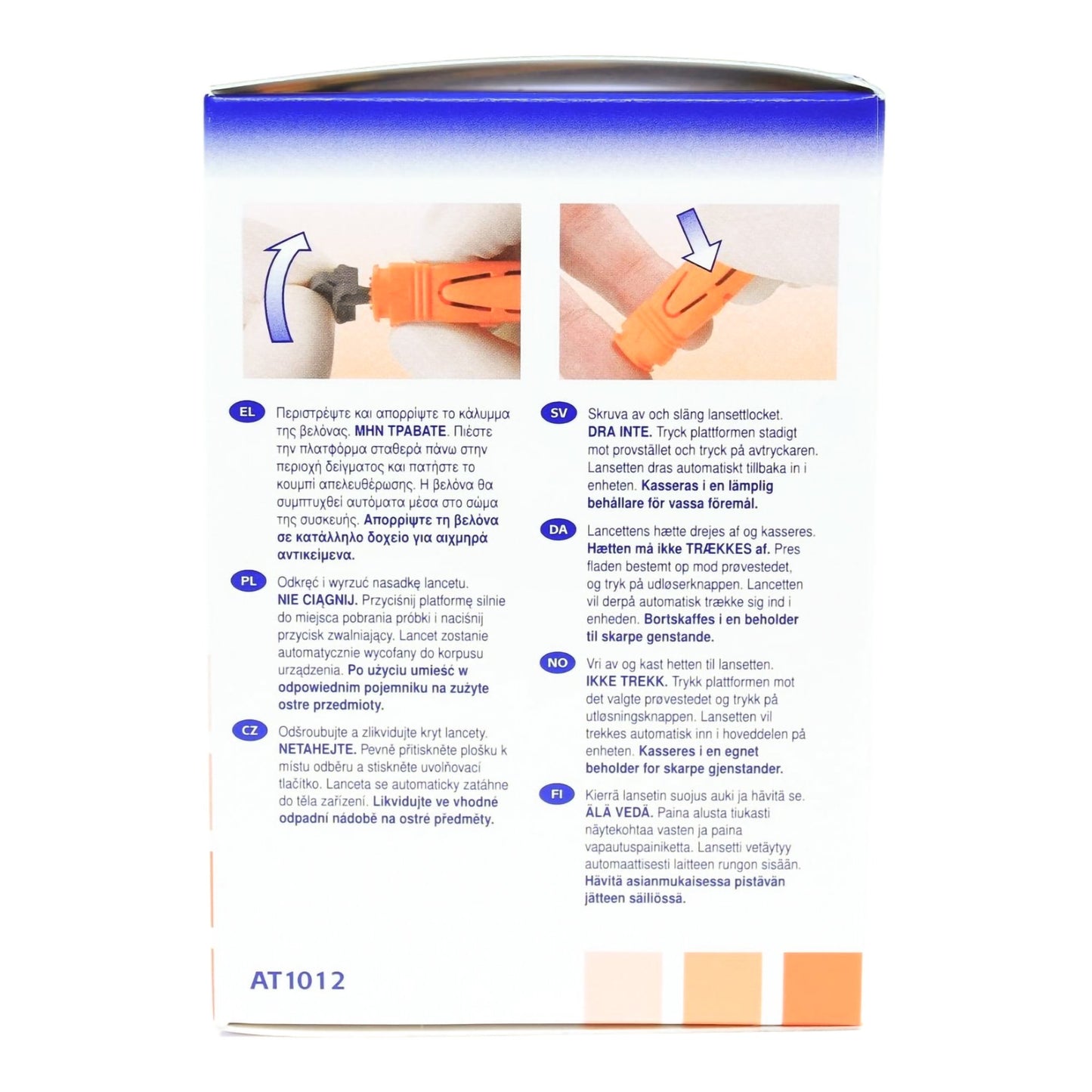 LANCET, UNISTICK III X 21G ORG