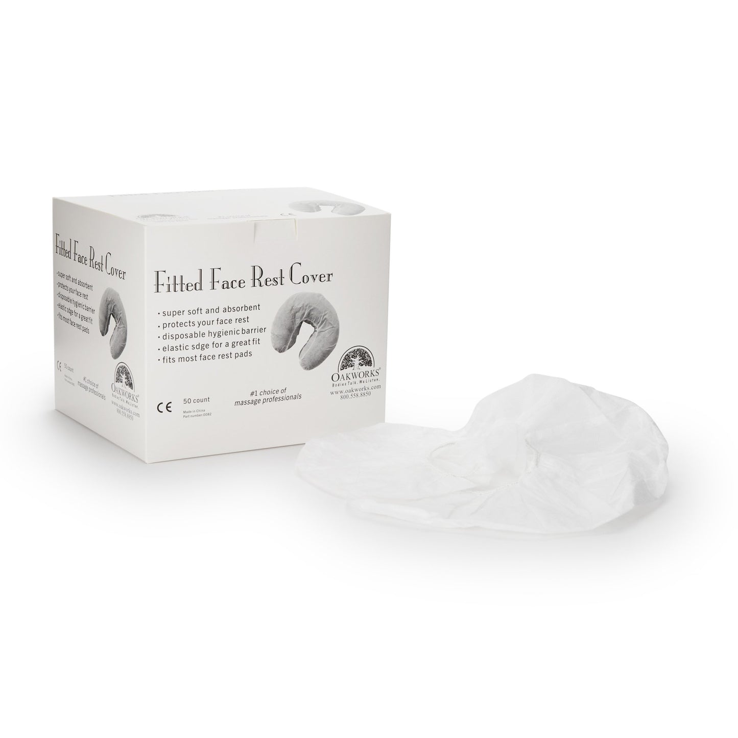COVER, FACEREST F/MASSAGE TBLFITTED DISP