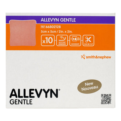 DRESSING, FOAM ALLEVYN GENTLEW/O BRDR 2"X2"