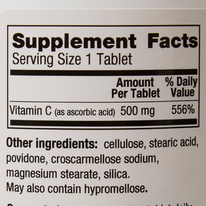 VITAMIN C, TAB 500MG