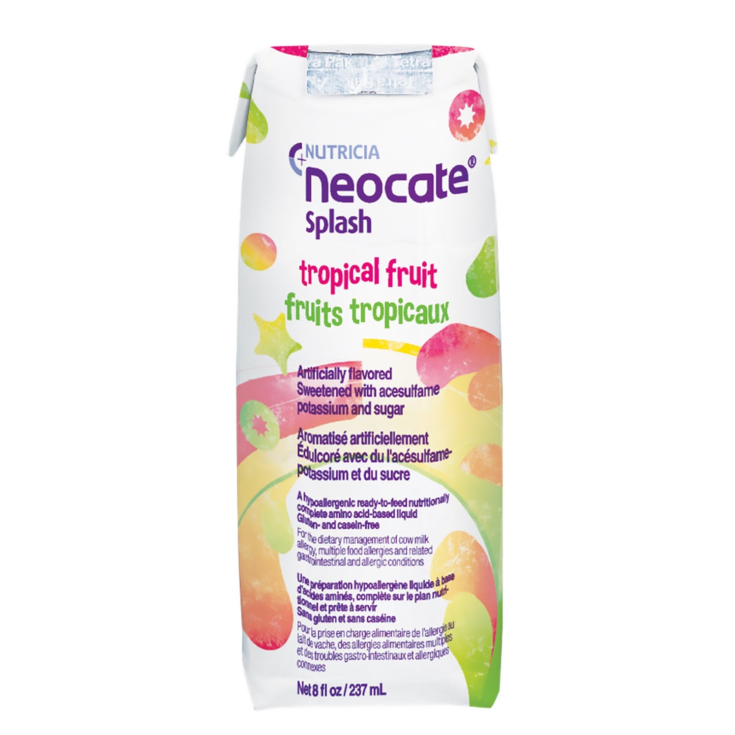 NEOCATE SPLASH, FORMULA TROPICAL FRUIT 237ML