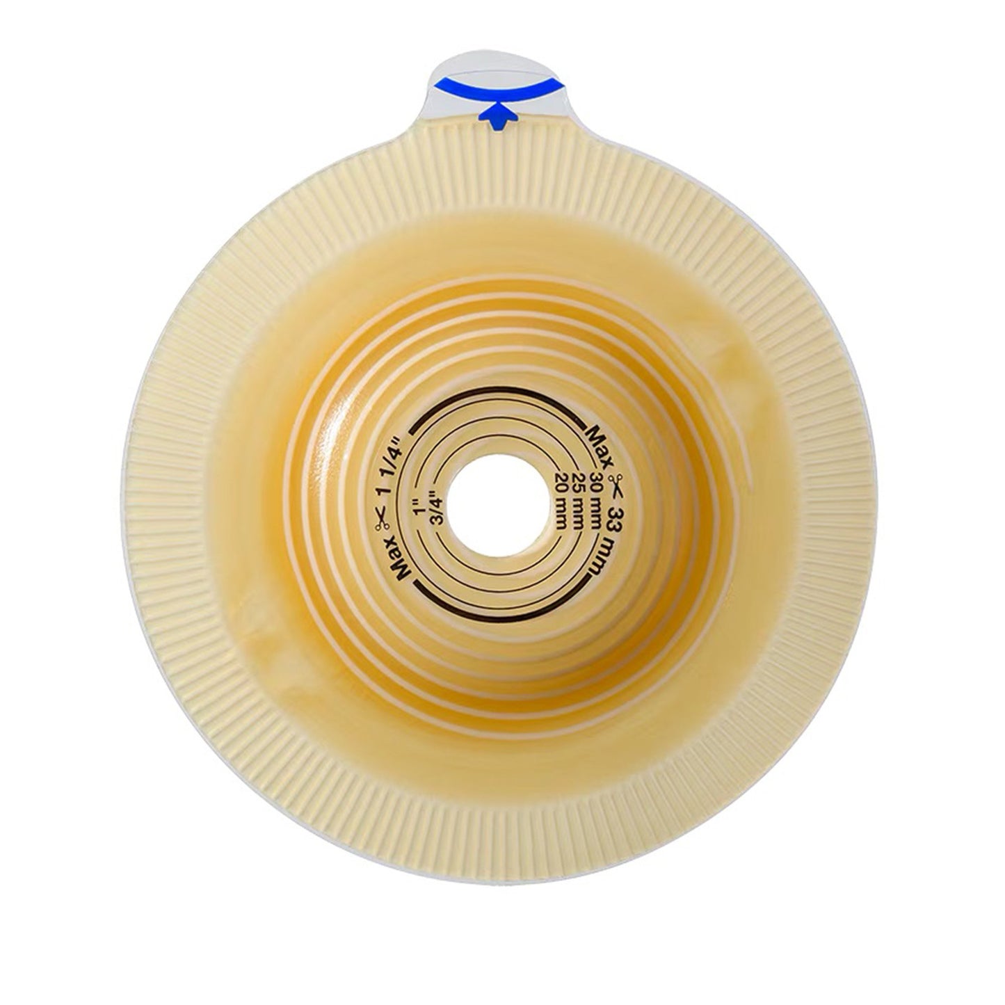 FLANGE, SKIN BARRIER CNVX W/BLT LP 5/8X1 11/16