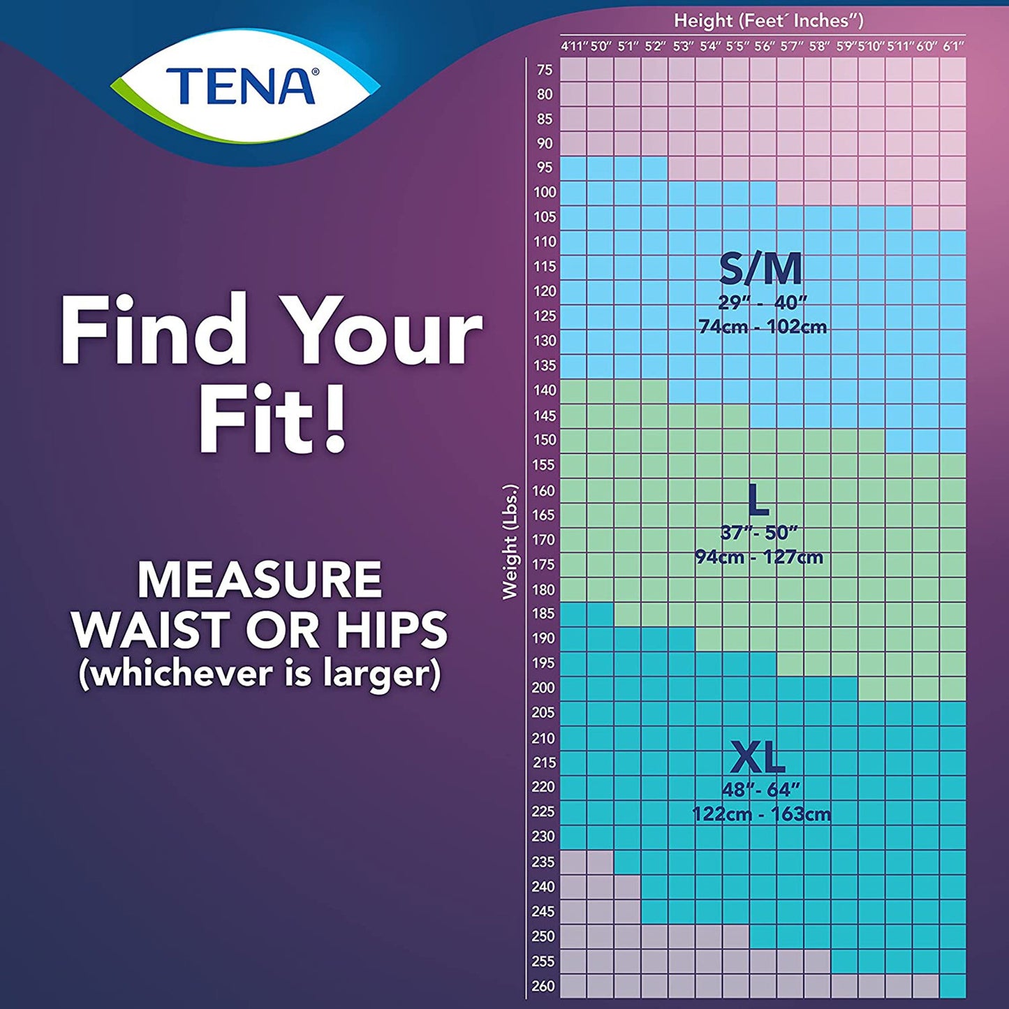 UNDERWEAR, INCONT SUPER PLUS TENA SM/MED