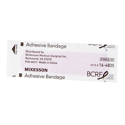 BANDAGE, ADHSV PNK STRIP 3/4"X3"