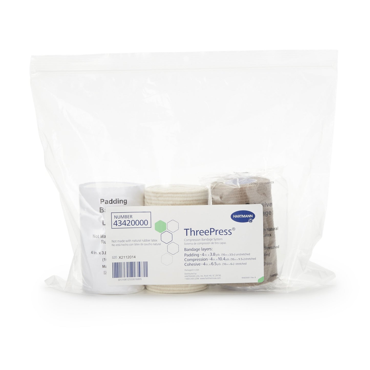 BANDAGE, COMPRESSION LF 3LAYER