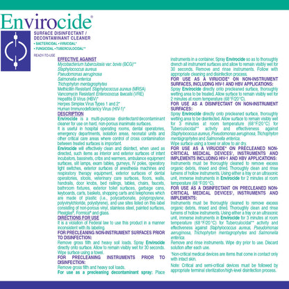DISINFECTANT, ENVIROCIDE GL