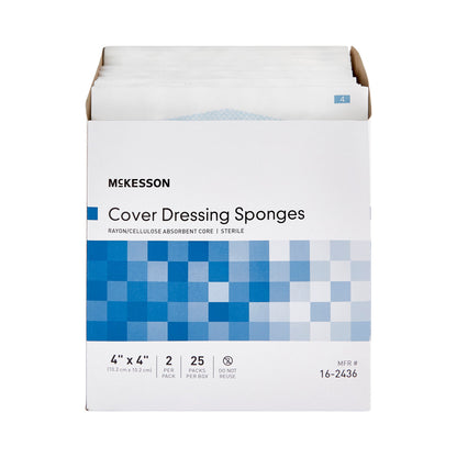 SPONGE, CVR DRSNG 4"X4" STR LF
