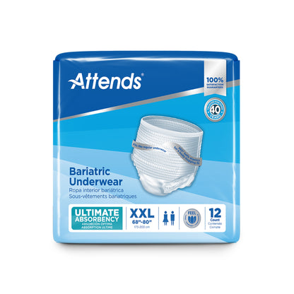 UNDERWEAR, BARIATRIC XXLG