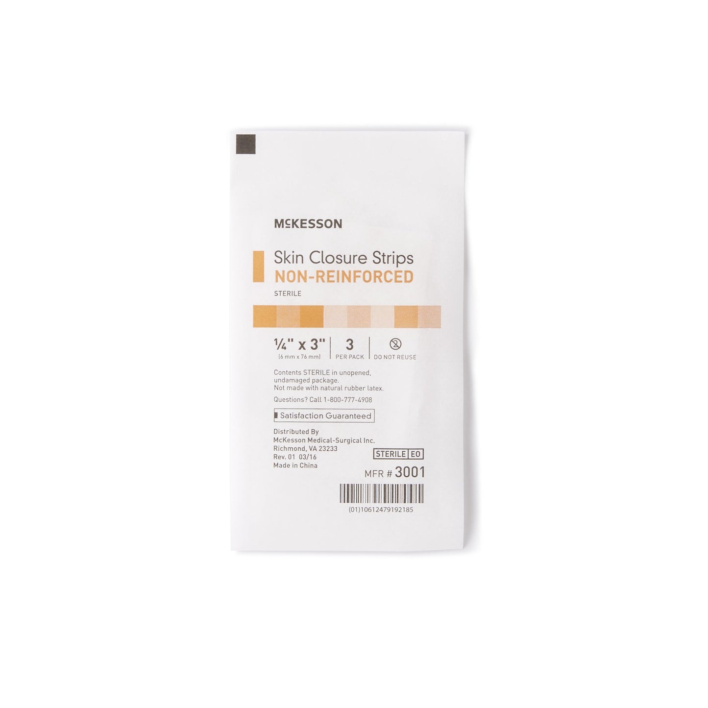 CLOSURE, SKIN FLEX LF TAN 1/4X3"