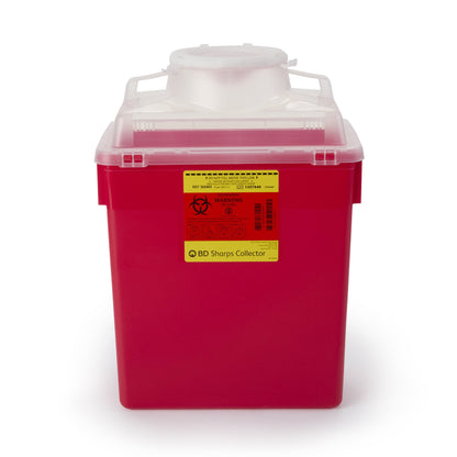CONTAINER, SHARPS RED 6GL NEST