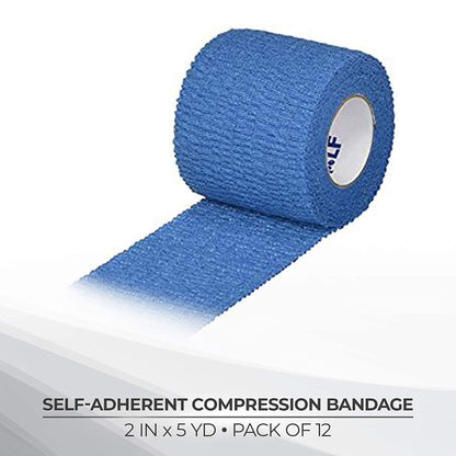 BANDAGE, MEDIRIP SA BLU 2"X5YD