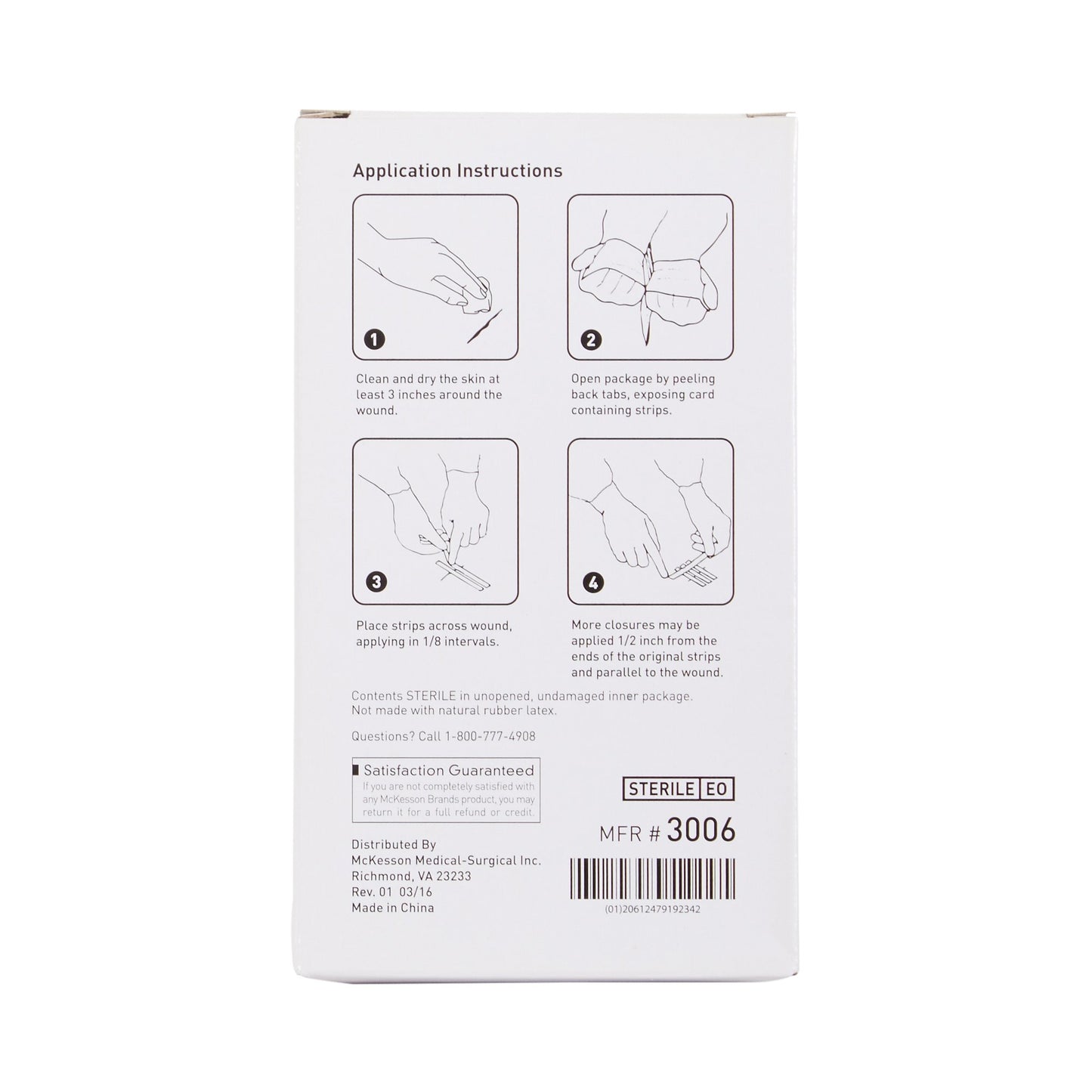 CLOSURE, SKIN REINF LF 1/8X3"