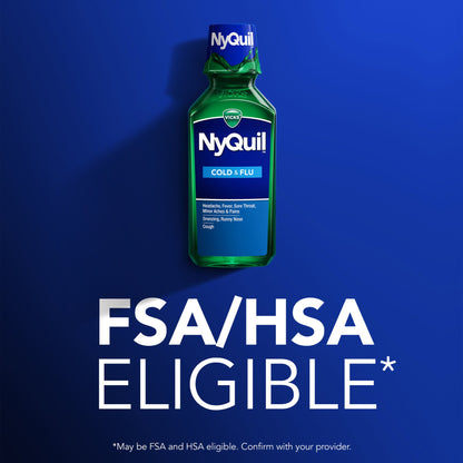 NYQUIL, LIQ VICKS COLD & FLU NIGHTTIME 8OZ