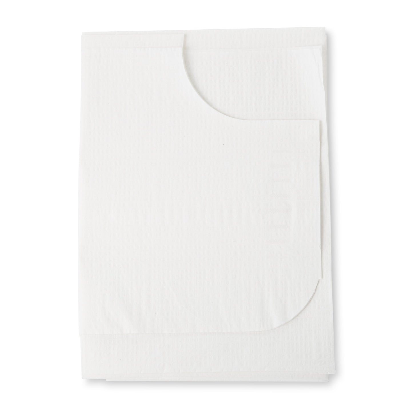 GOWN, EXAM T/P/T F/B OPN WHT 30X42