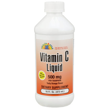 VITAMIN C, LIQ 500MG 16OZ