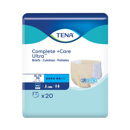BRIEF, ULTRA TENA COMPLETE +CARE XLG