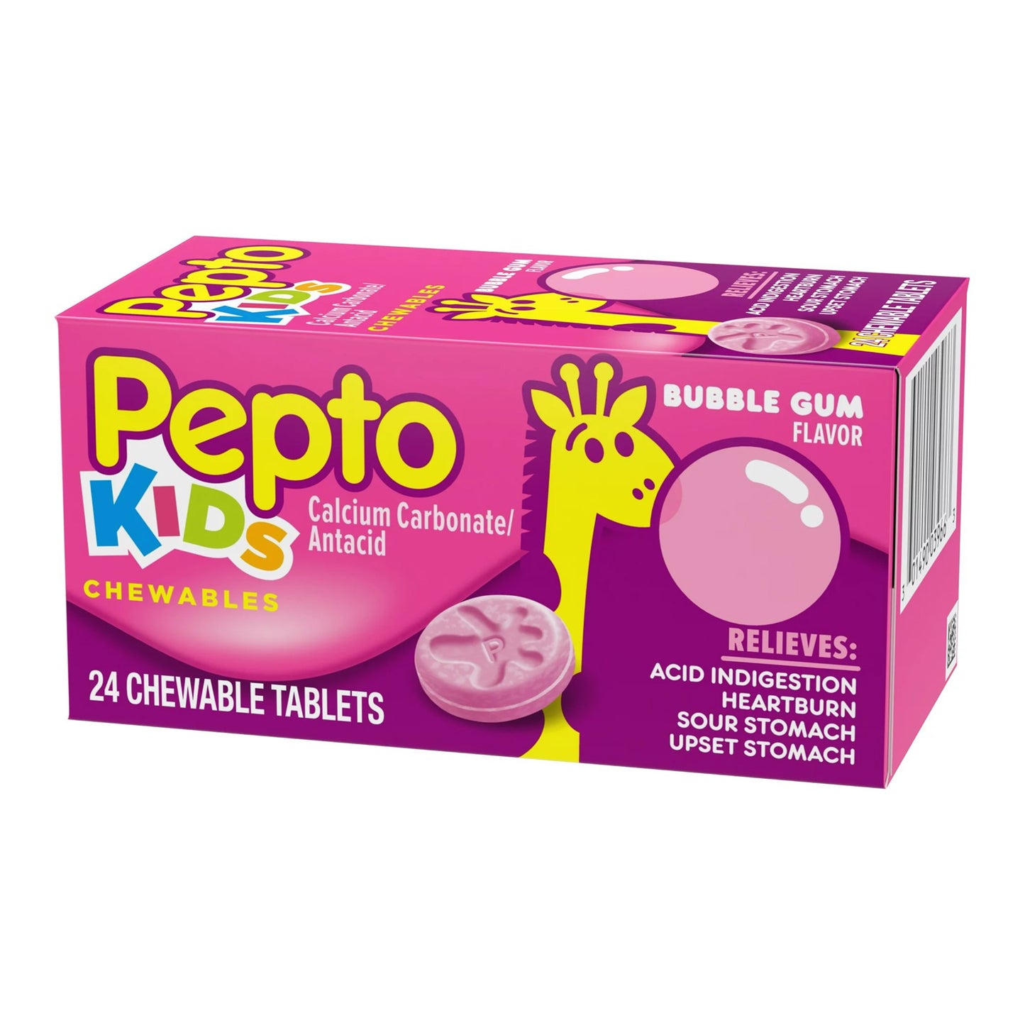 PEPTO-BISMOL, TAB CHEW BUBBLEGUM