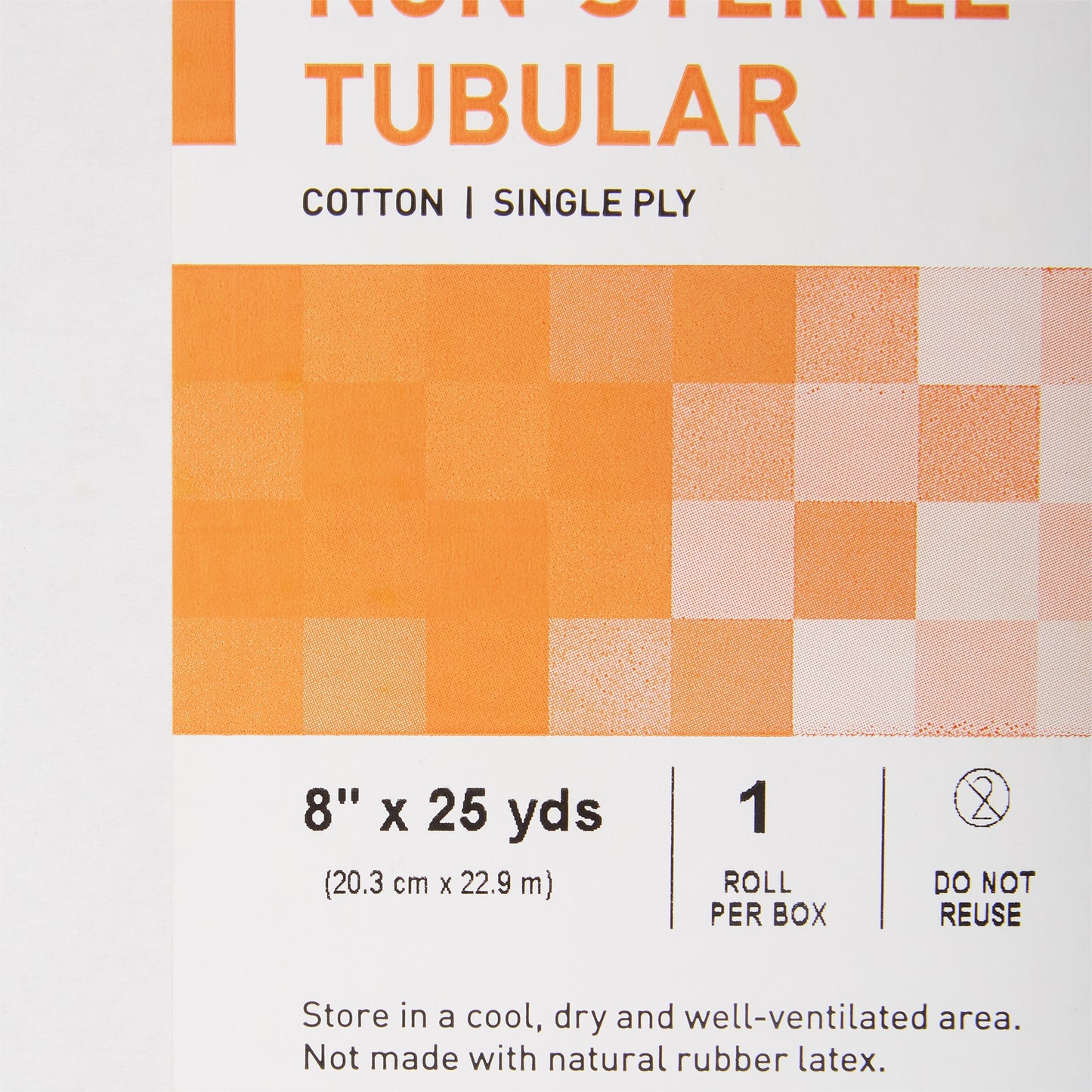STOCKINETTE, TUBE CTN 8"X25YD