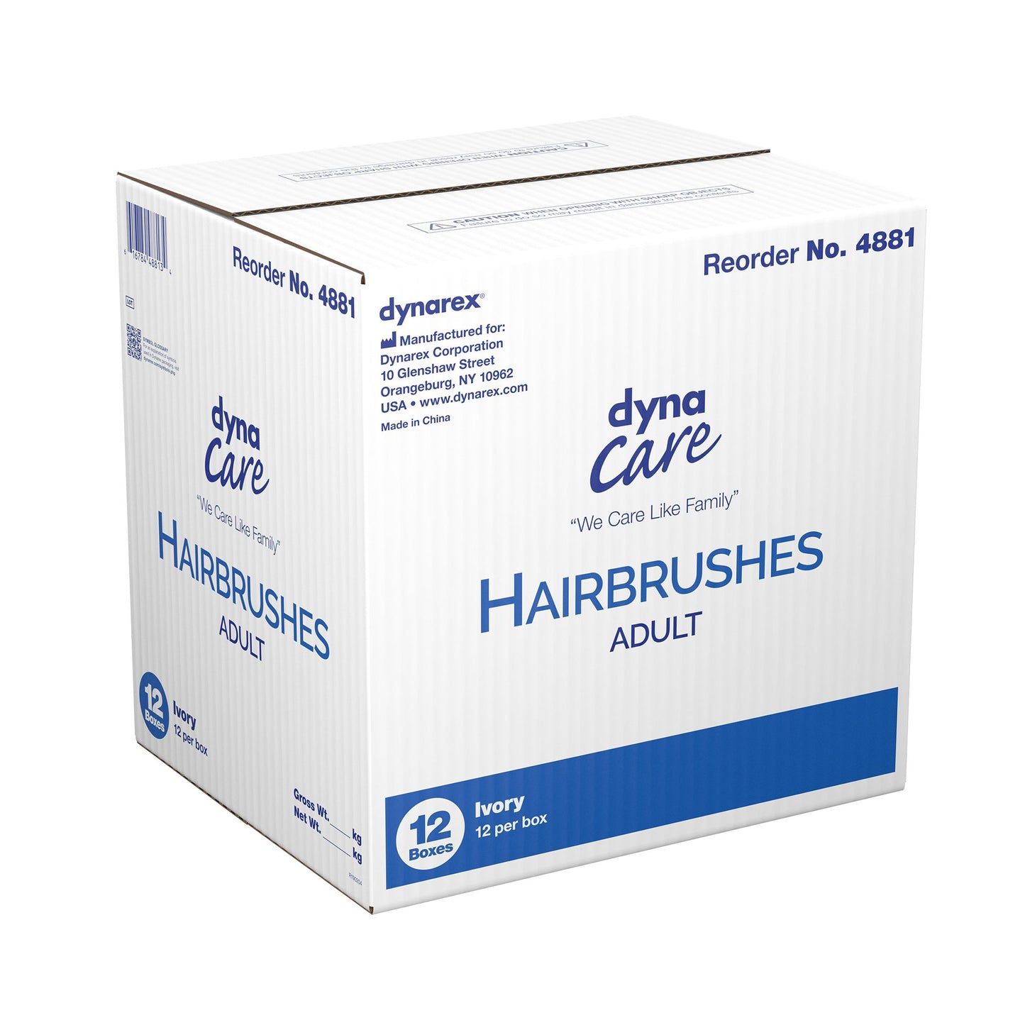 HAIRBRUSH, IVORY ADLT
