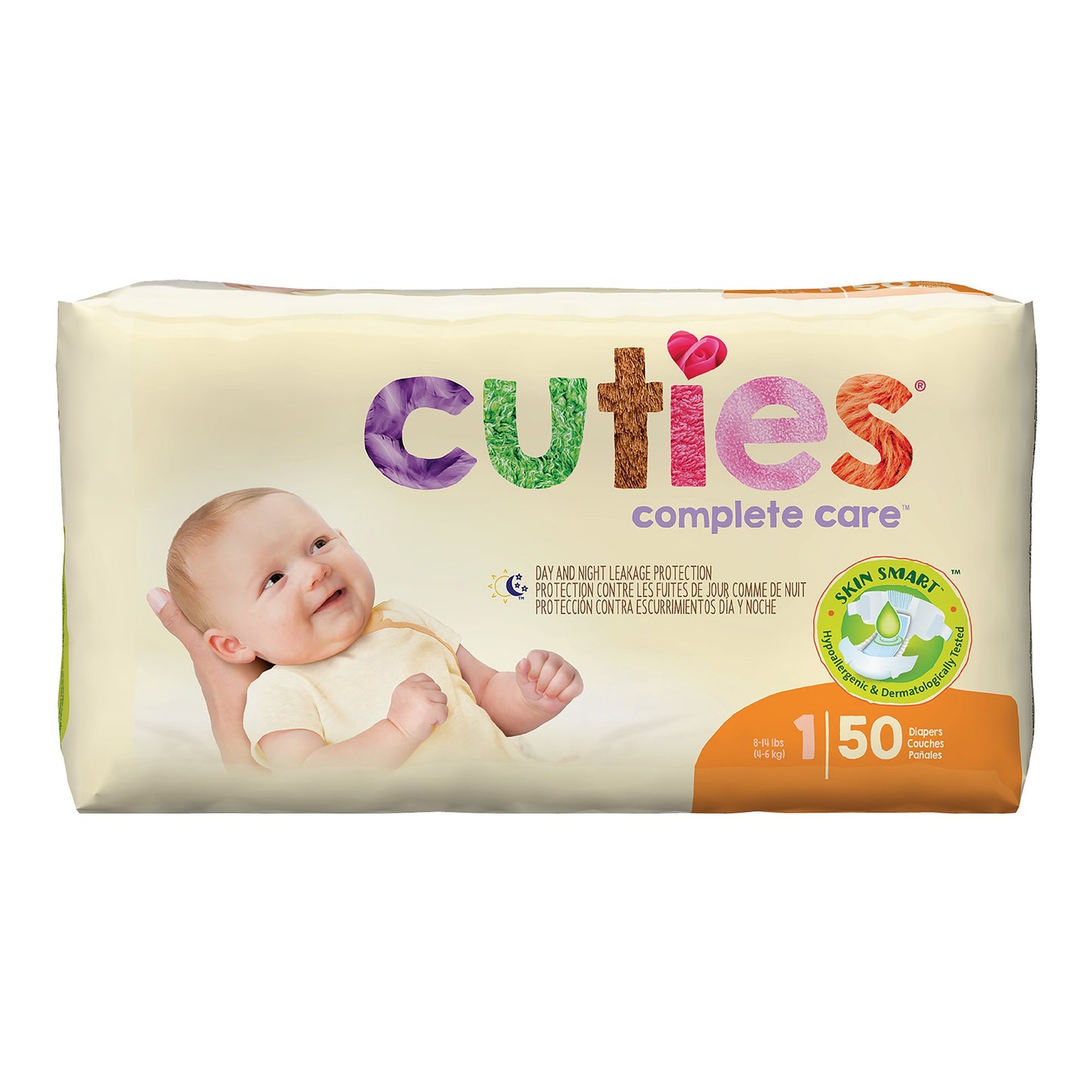 DIAPER, BABY CUTIES SIZE1