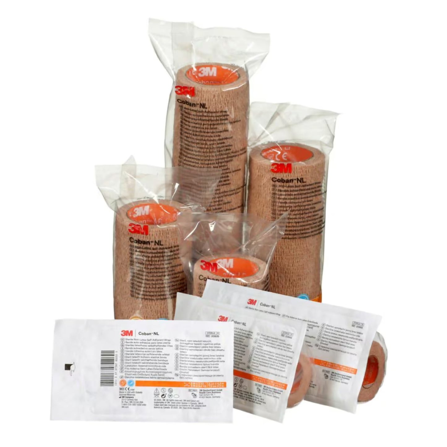 COBAN, WRAP SELF ADHERENT LF TAN 1"X5YD