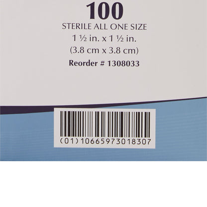 BANDAGE, ADH PATCH CLR 1 1/2"