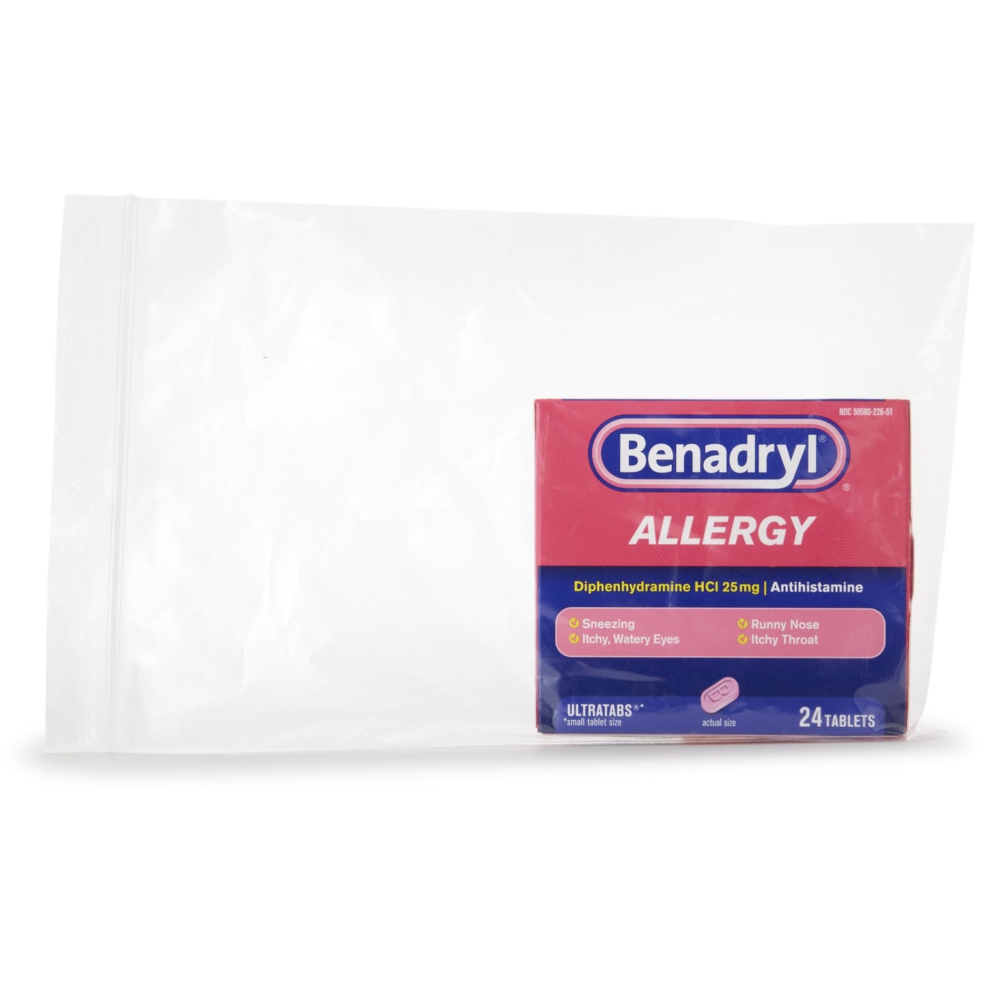 BENADRYL ULTRA, TAB 25MG