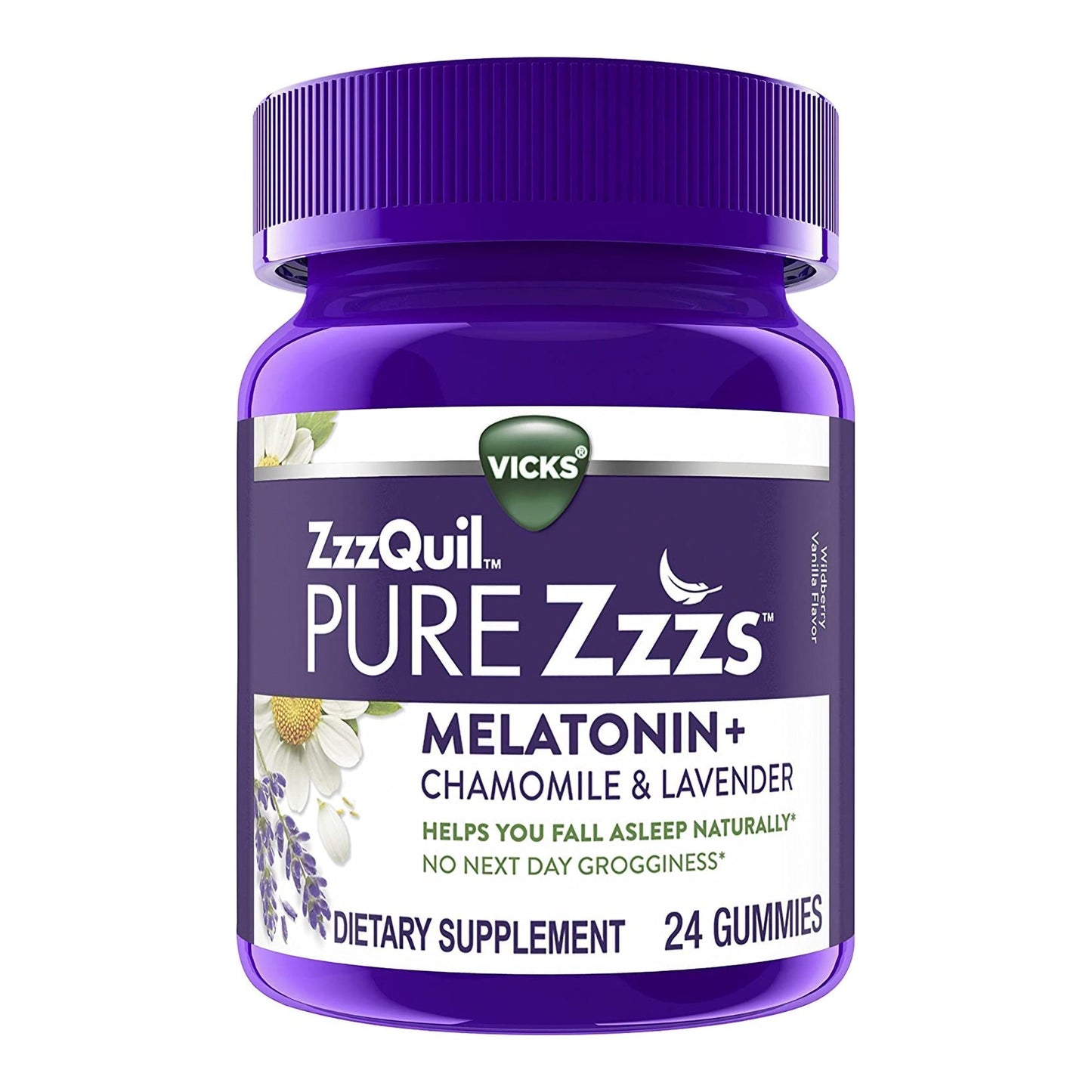 ZZZQUIL, GUMMIES MELATONIN+CHAMOMILE LAV