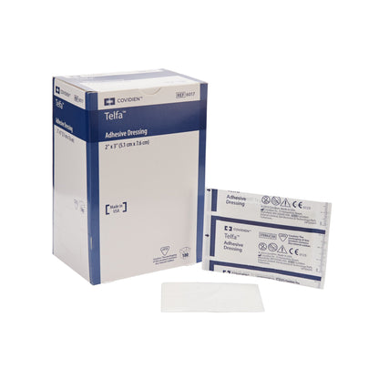 DRESSING, TELFA ADHSV STR 2"X3"